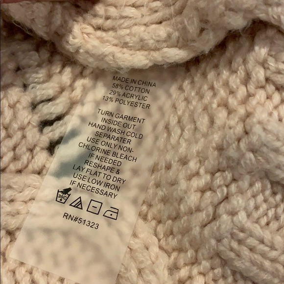 🛼 Vince Camuto 🛼 cable knit mock neck pullover - Picture 5 of 8